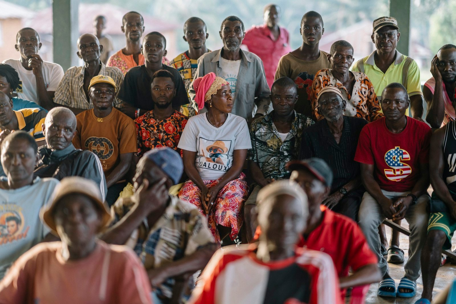 Assemblée communautaire en Afrique de l'Ouest